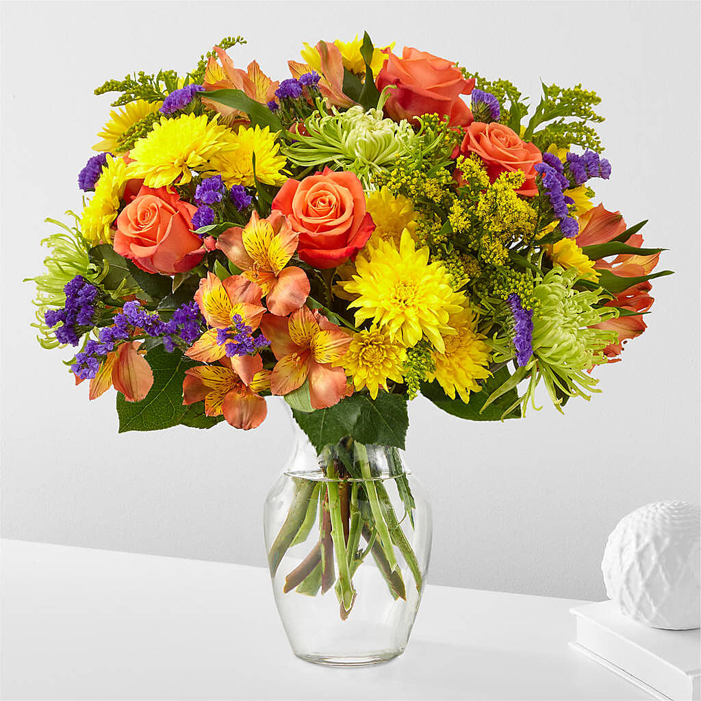 Marmalade Skies Bouquet – Bittner-long Floral And Greenhouse, Somerset PA