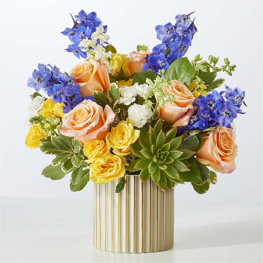 Cobalt Reverie Bouquet – Bittner-long Floral And Greenhouse, Somerset PA