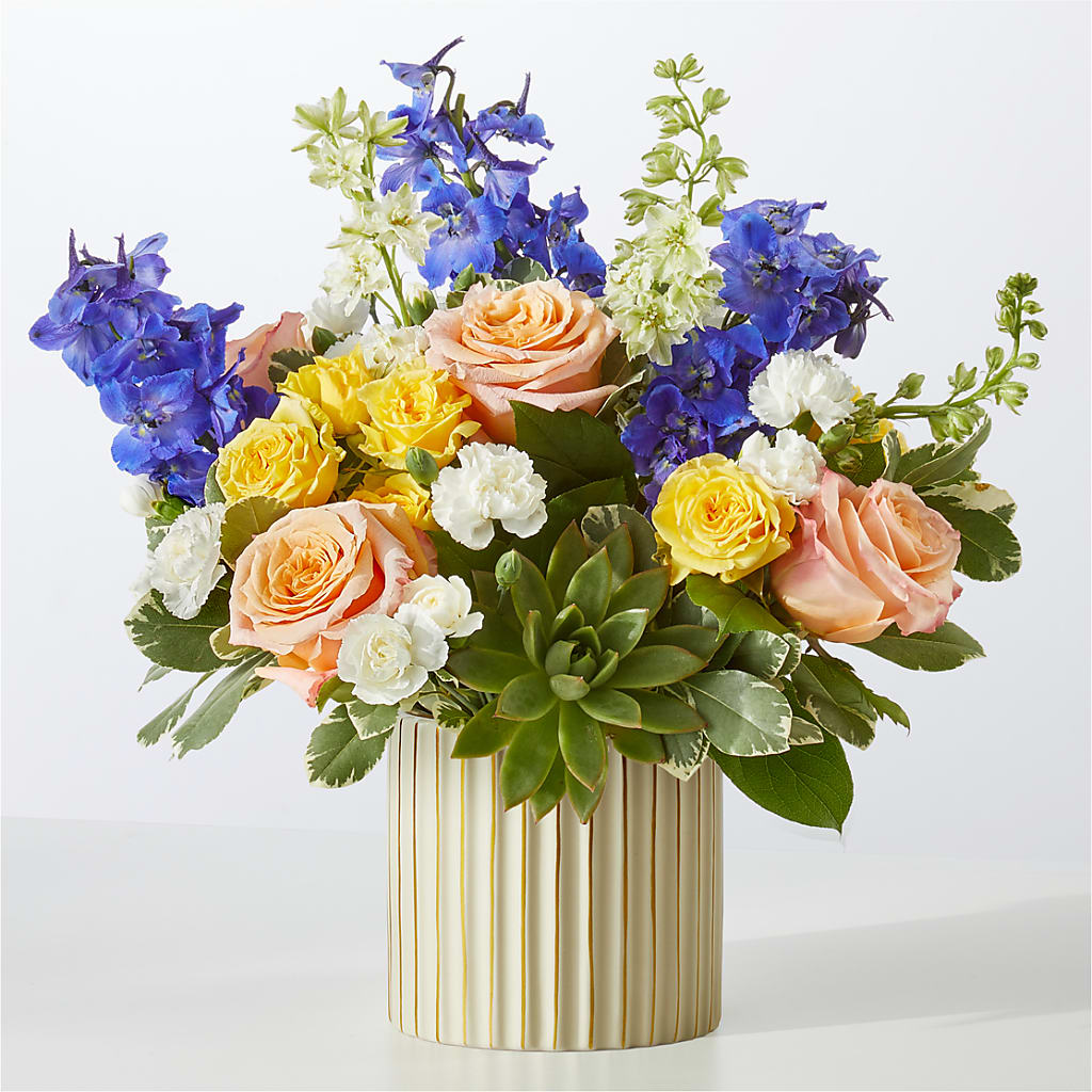 Cobalt Reverie Bouquet – Bittner-long Floral And Greenhouse, Somerset PA