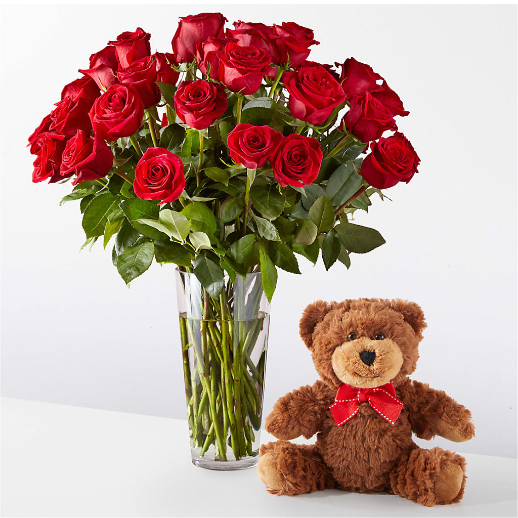 Romantic Long Stem Red Rose Bouquet Bundles – Bittner-long Floral And Greenhouse, Somerset PA