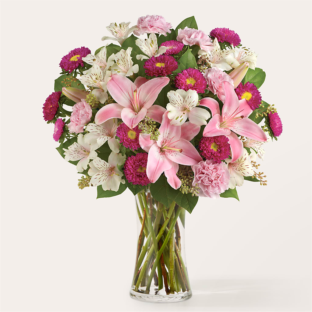 Feeling Fuchsia Bouquet – Bittner-long Floral And Greenhouse, Somerset PA