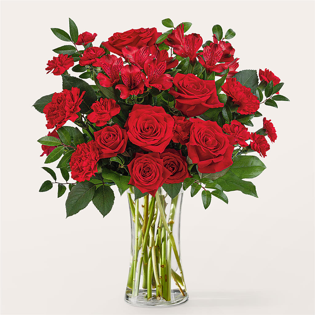 Brilliant Ruby Bouquet – Bittner-long Floral And Greenhouse, Somerset PA