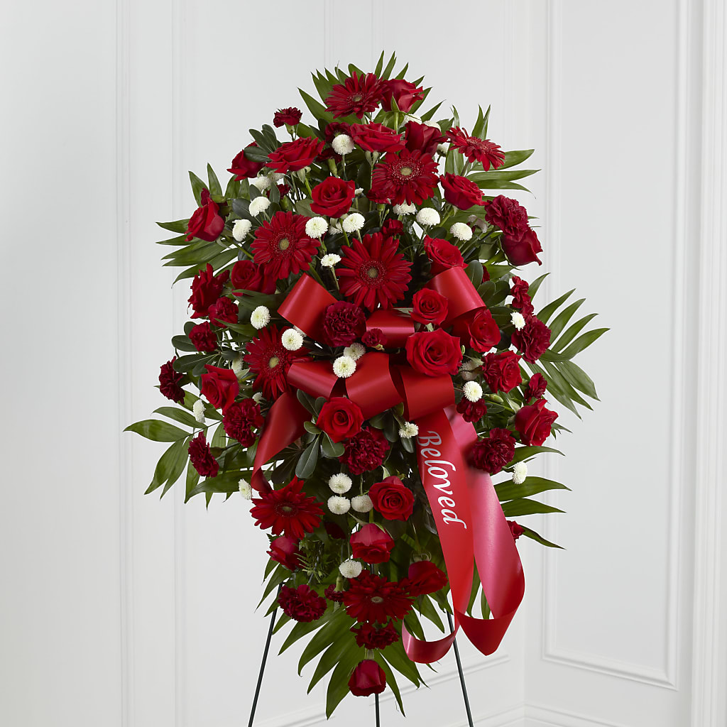 Treasured Memories Standing Spray – Bittner-long Floral And Greenhouse, Somerset PA