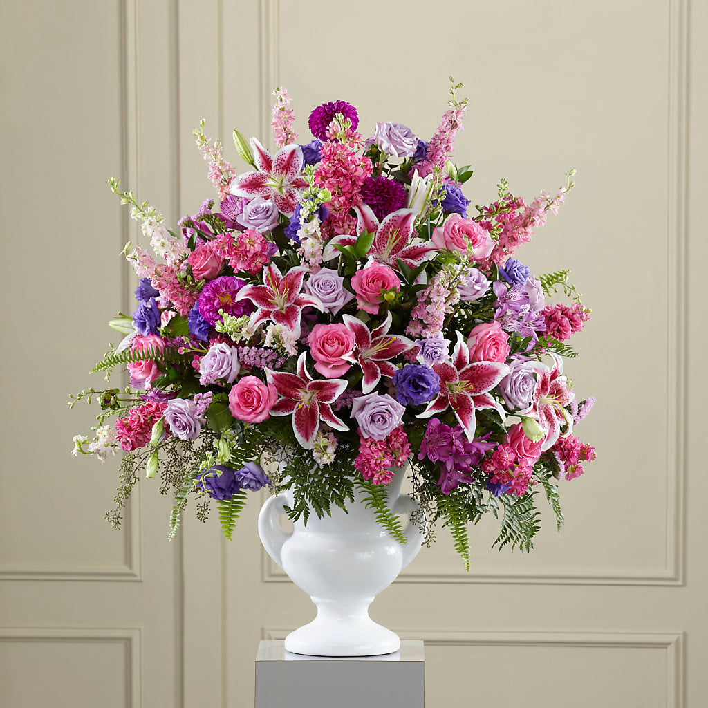 Peaceful Tribute Arrangement – Bittner-long Floral And Greenhouse, Somerset PA