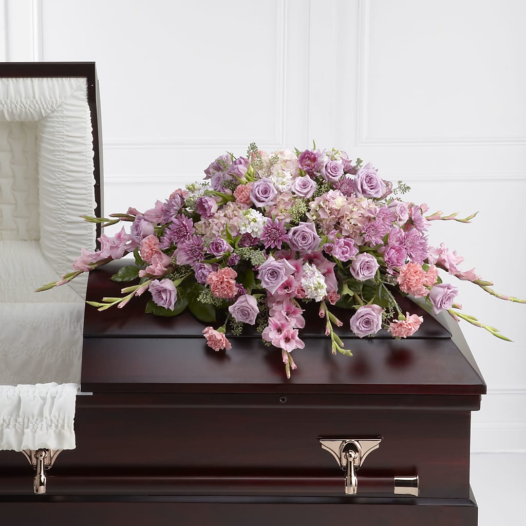 Immorata Casket Spray – Bittner-long Floral And Greenhouse, Somerset PA