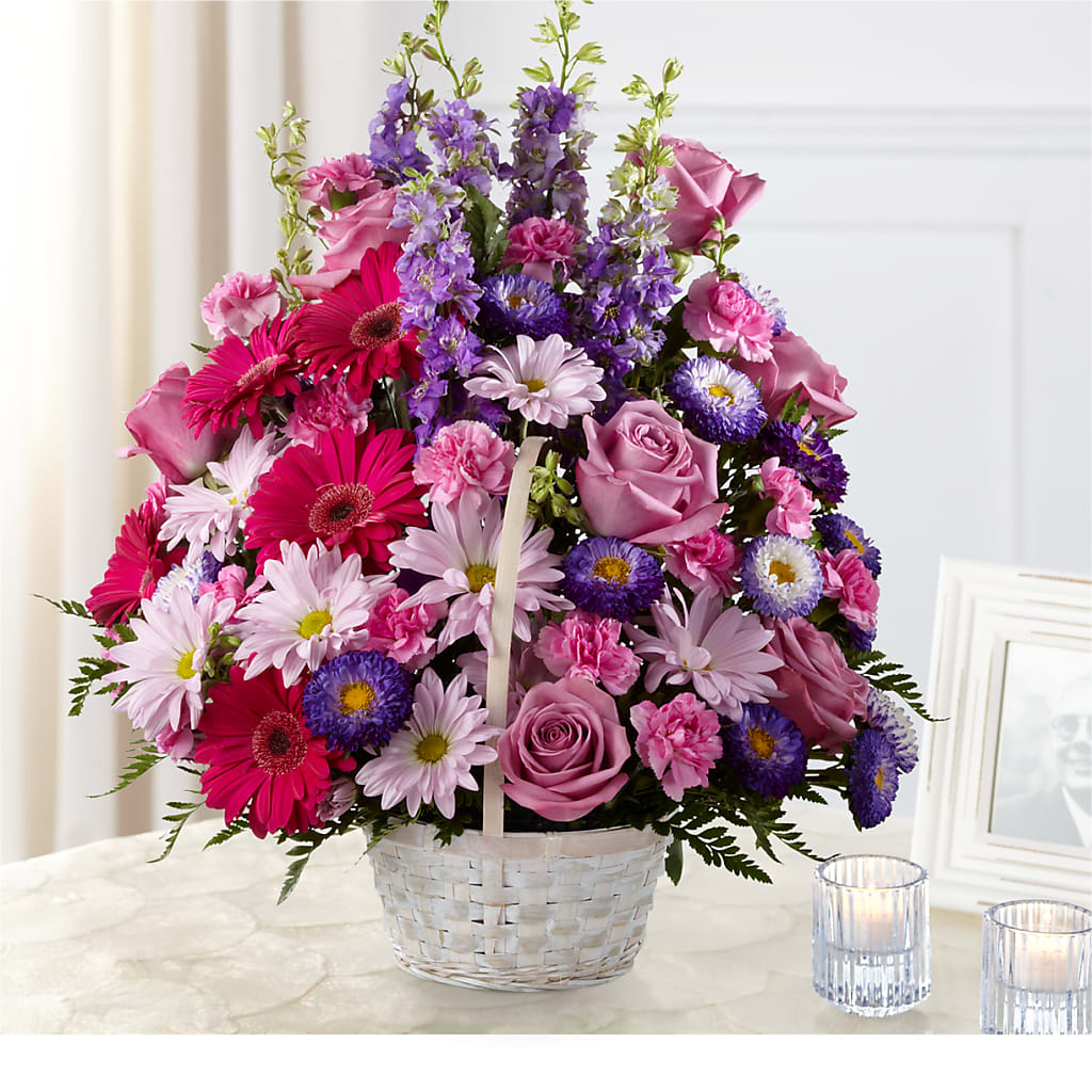 Pastel Peace Basket – Bittner-long Floral And Greenhouse, Somerset PA