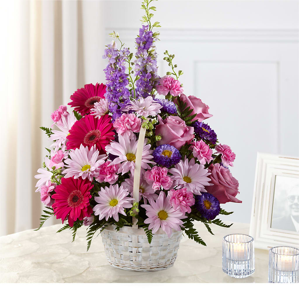 Pastel Peace Basket – Bittner-long Floral And Greenhouse, Somerset PA