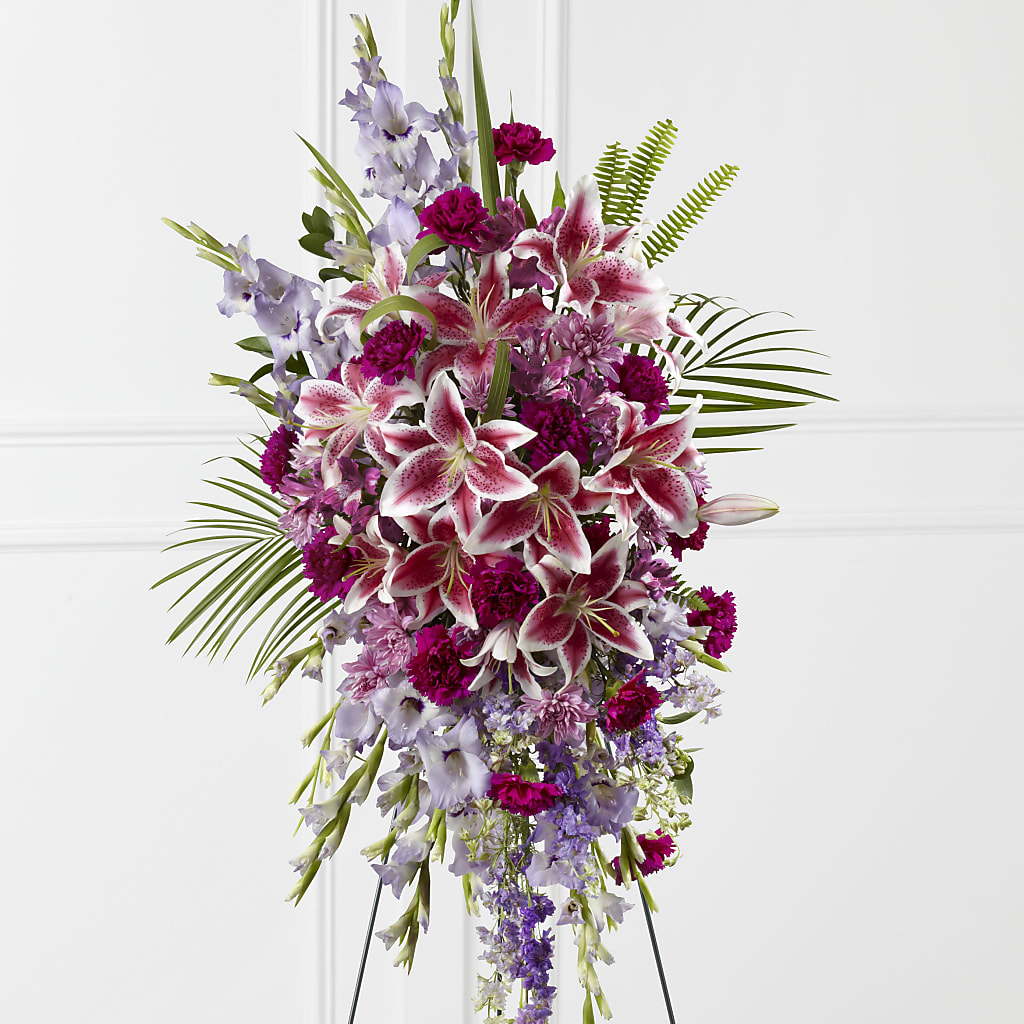 Tender Touch Standing Spray – Bittner-long Floral And Greenhouse, Somerset PA