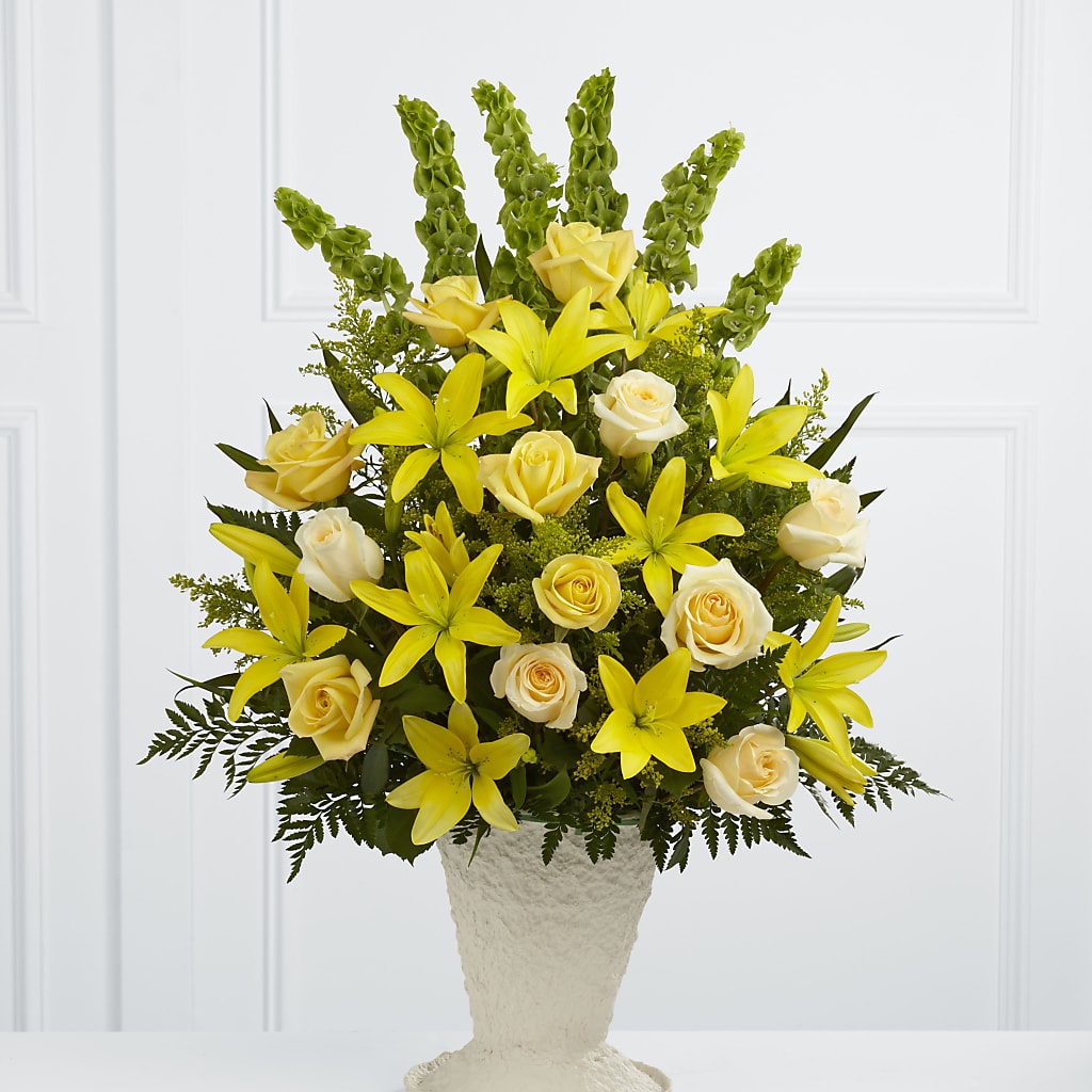 Golden Memories Arrangement – Bittner-long Floral And Greenhouse, Somerset PA