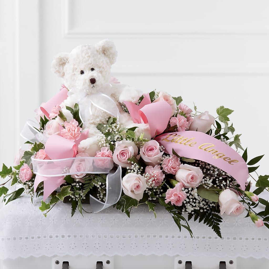 Touch of Sympathy Casket Spray – Bittner-long Floral And Greenhouse, Somerset PA
