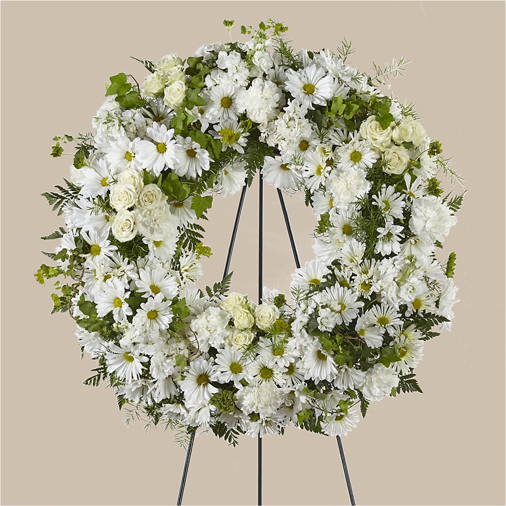 Faithful Wishes Wreath – Bittner-long Floral And Greenhouse, Somerset PA