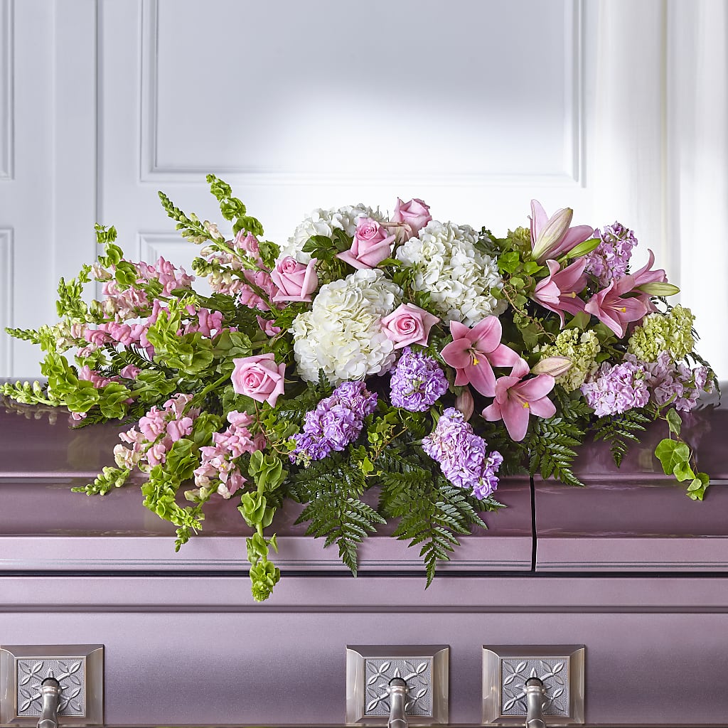 Life's Gratitude Casket Spray – Bittner-long Floral And Greenhouse, Somerset PA