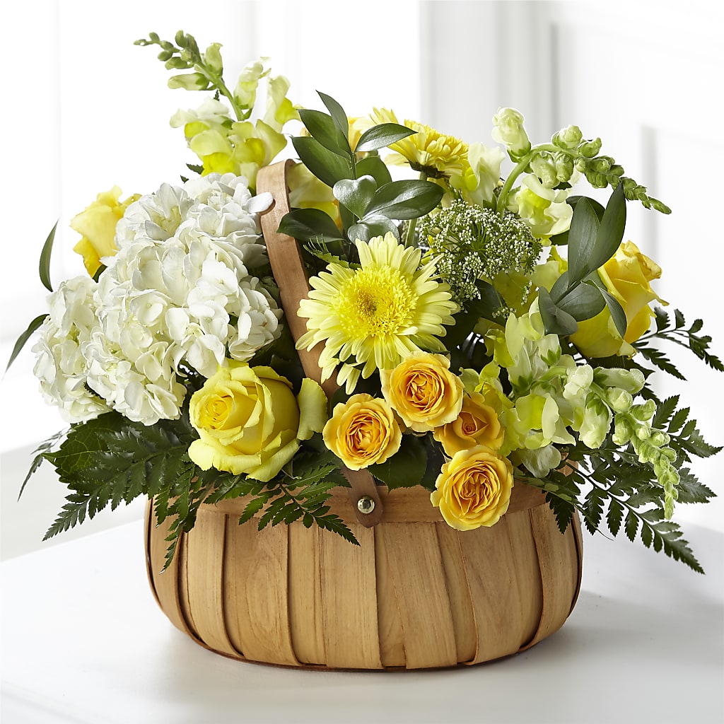 Rustic Remembrance Basket – Bittner-long Floral And Greenhouse, Somerset PA