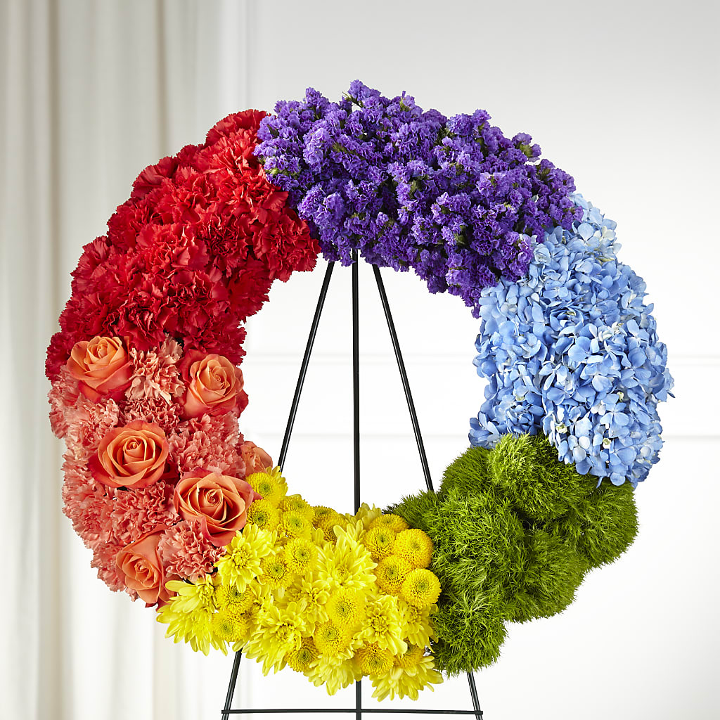 Circle of Love Wreath – Bittner-long Floral And Greenhouse, Somerset PA