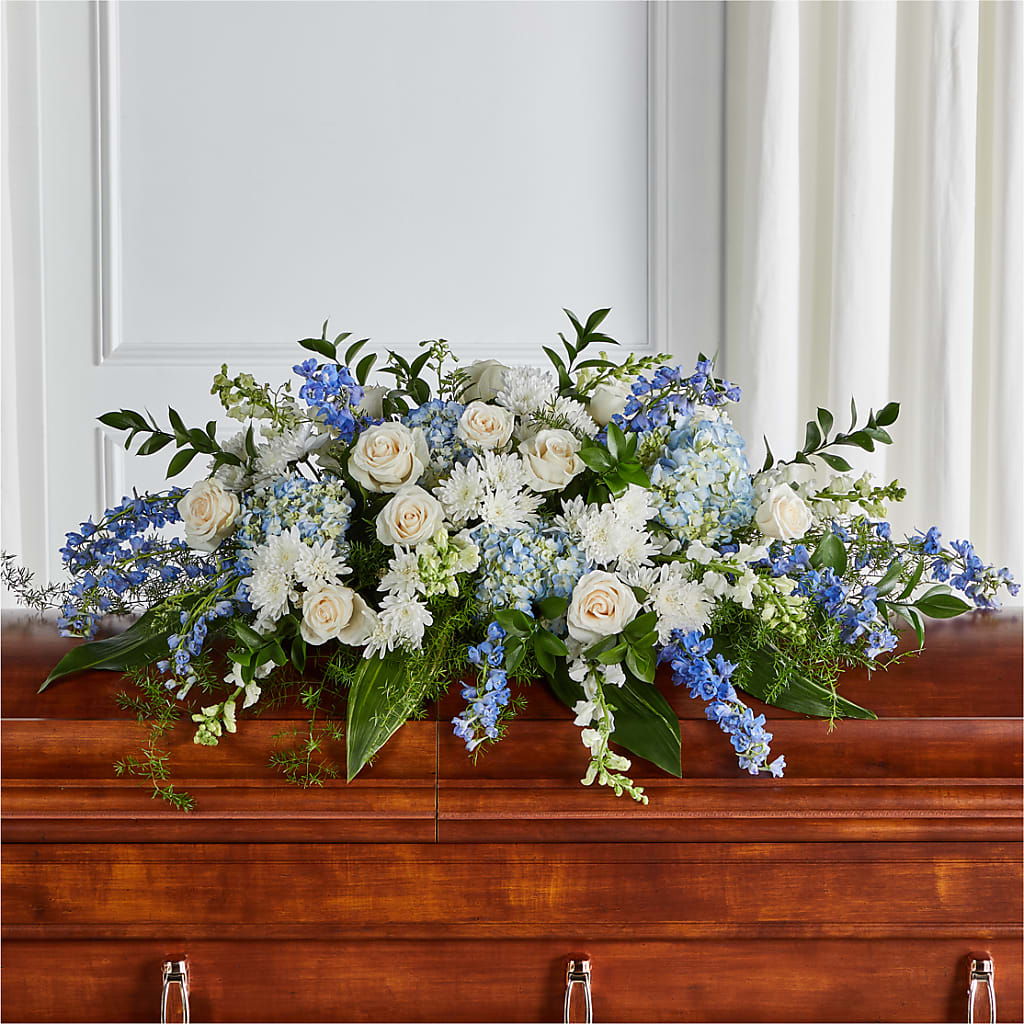 Timeless Essence Casket Spray – Bittner-long Floral And Greenhouse, Somerset PA