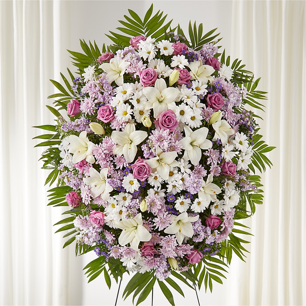 Surrounded by Love Standing Spray – Bittner-long Floral And Greenhouse, Somerset PA