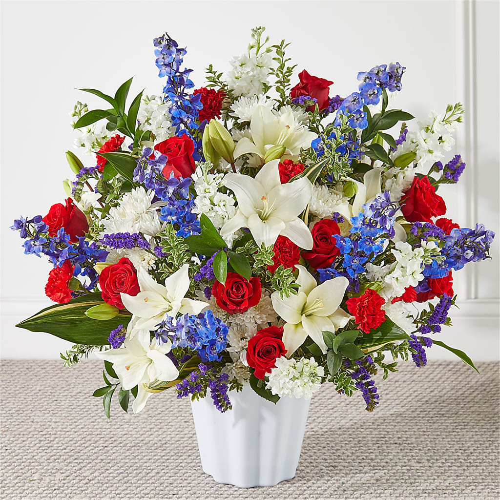 Consoled Floor Basket – Bittner-long Floral And Greenhouse, Somerset PA