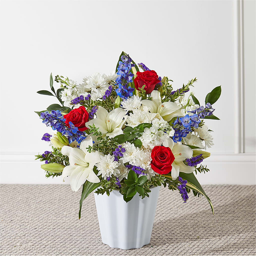 Consoled Floor Basket – Bittner-long Floral And Greenhouse, Somerset PA