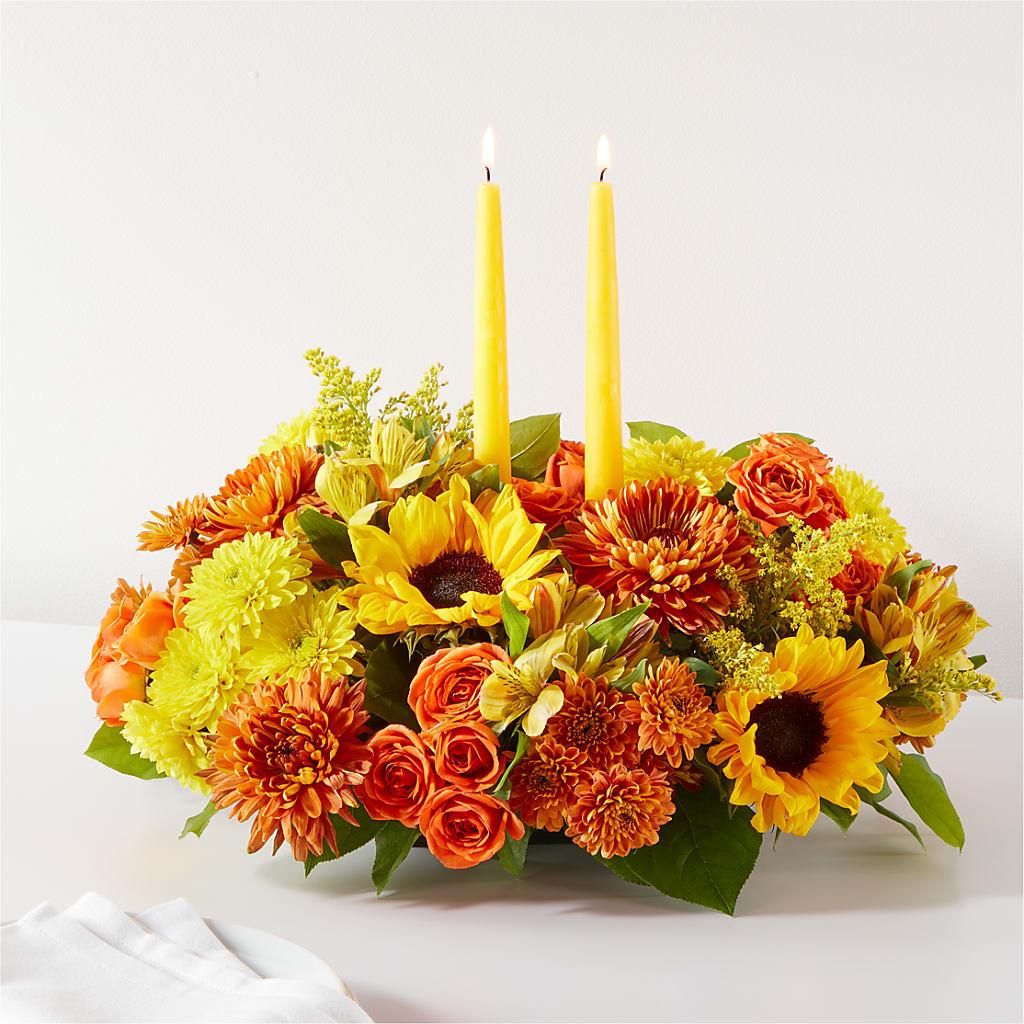 Autumn Harmony Centerpiece – Bittner-long Floral And Greenhouse, Somerset PA