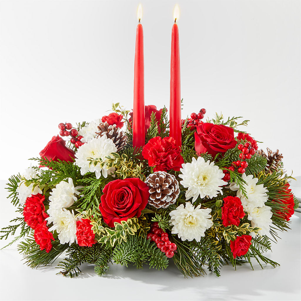 Holiday Soiree Centerpiece – Bittner-long Floral And Greenhouse, Somerset PA