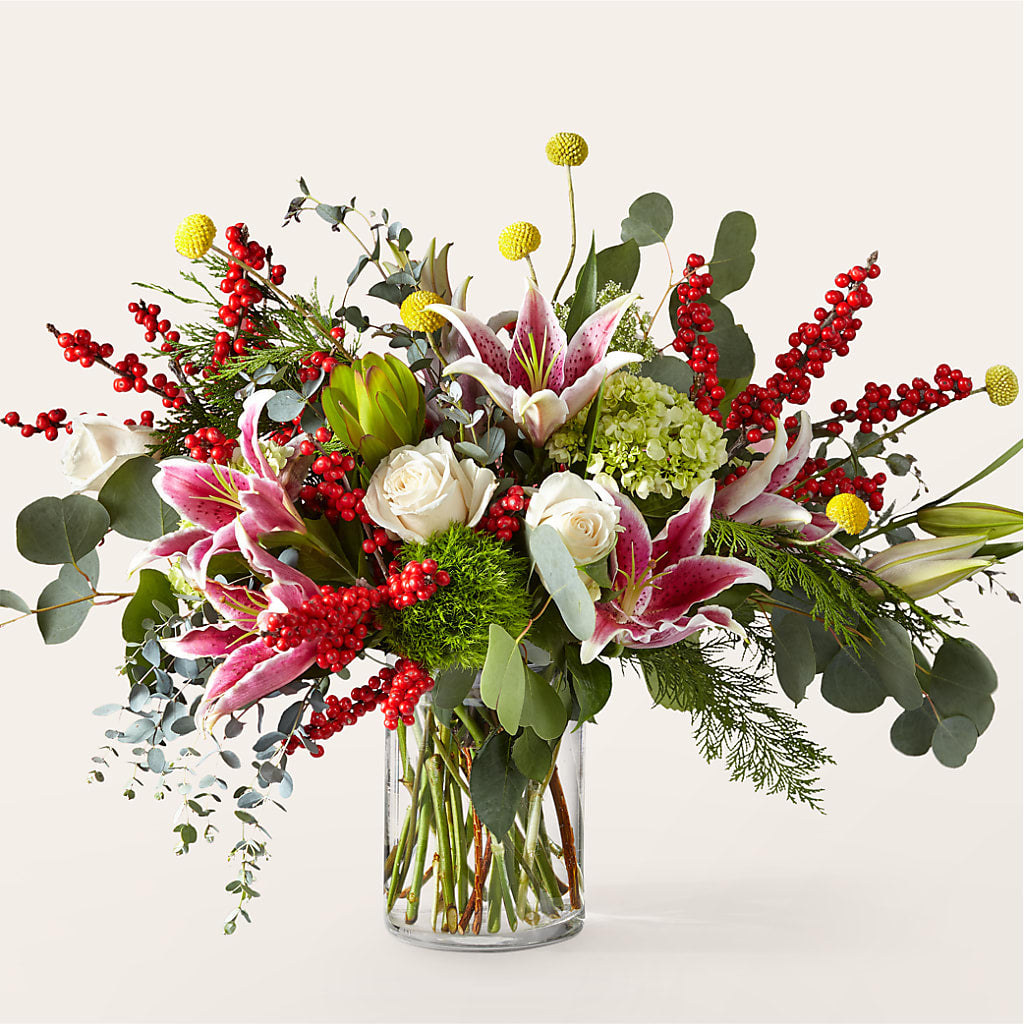 Berry & Bright Bouquet – Bittner-long Floral And Greenhouse, Somerset PA
