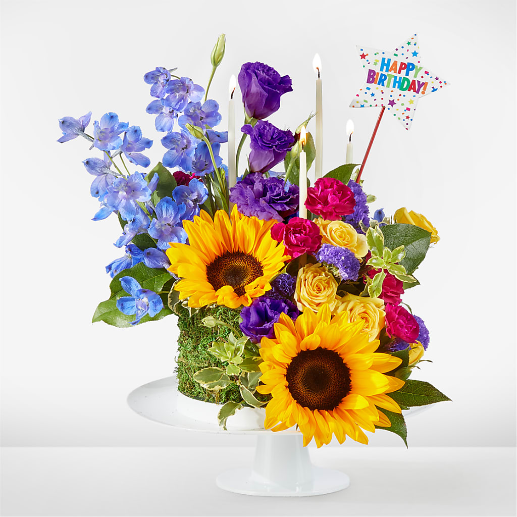 Star of the Day Floral Cake – Bittner-long Floral And Greenhouse, Somerset PA