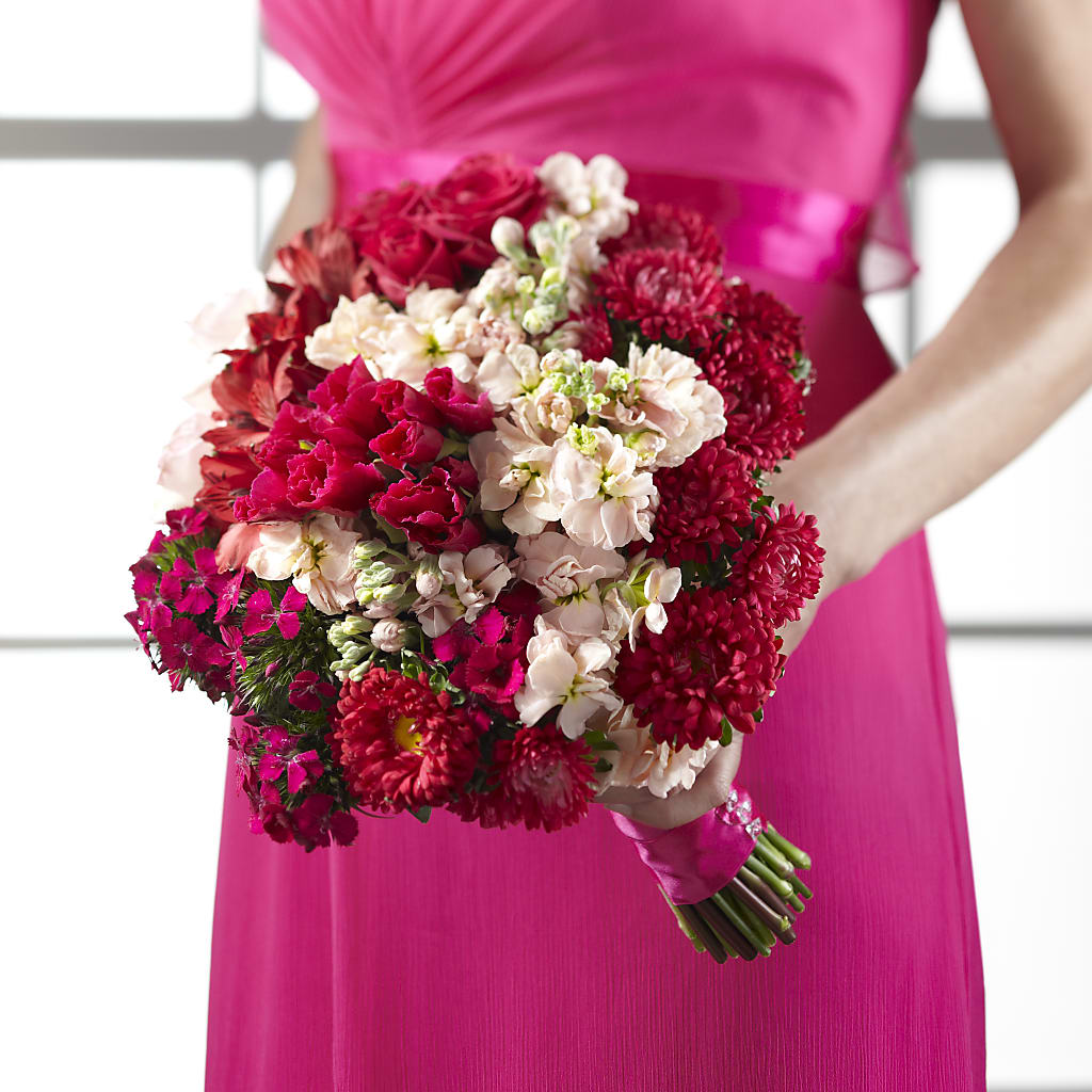 Pink Effervescence Bouquet – Bittner-long Floral And Greenhouse, Somerset PA