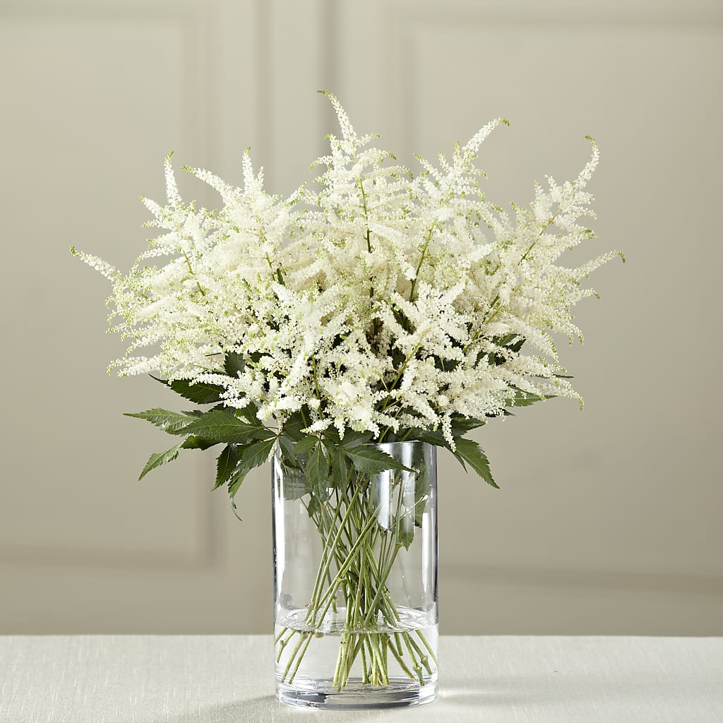 White Astilbe Bouquet – Bittner-long Floral And Greenhouse, Somerset PA