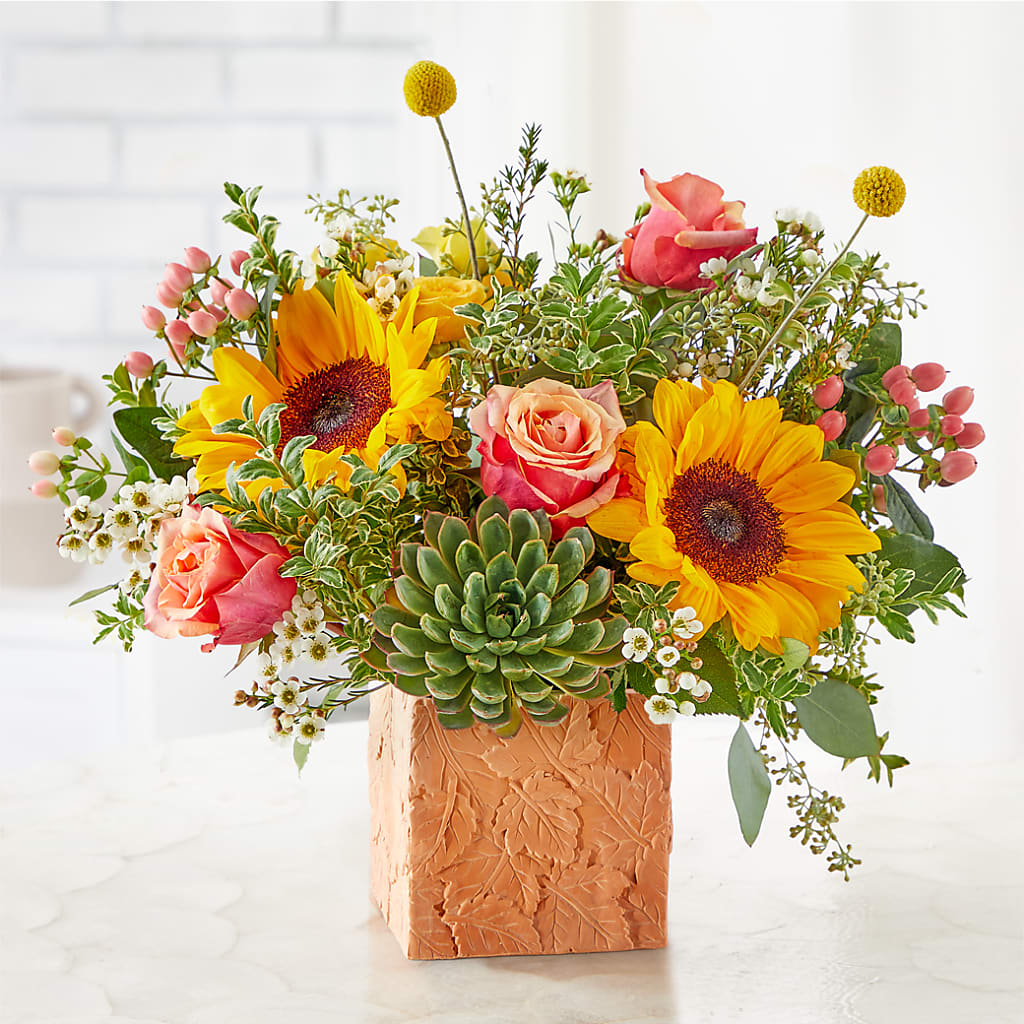 Sunflower Season Bouquet –  Bittner-long Floral And Greenhouse, Somerset PA