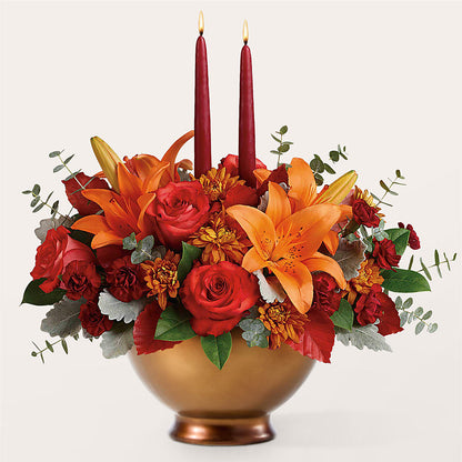 Fruits of Fall Centerpiece –  Bittner-long Floral And Greenhouse, Somerset PA