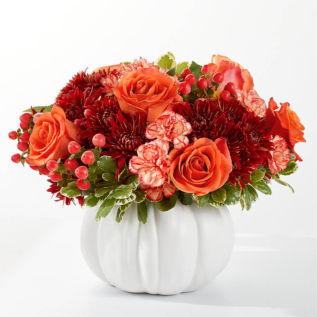 Autumn Air Pumpkin Bouquet –  Bittner-long Floral And Greenhouse, Somerset PA