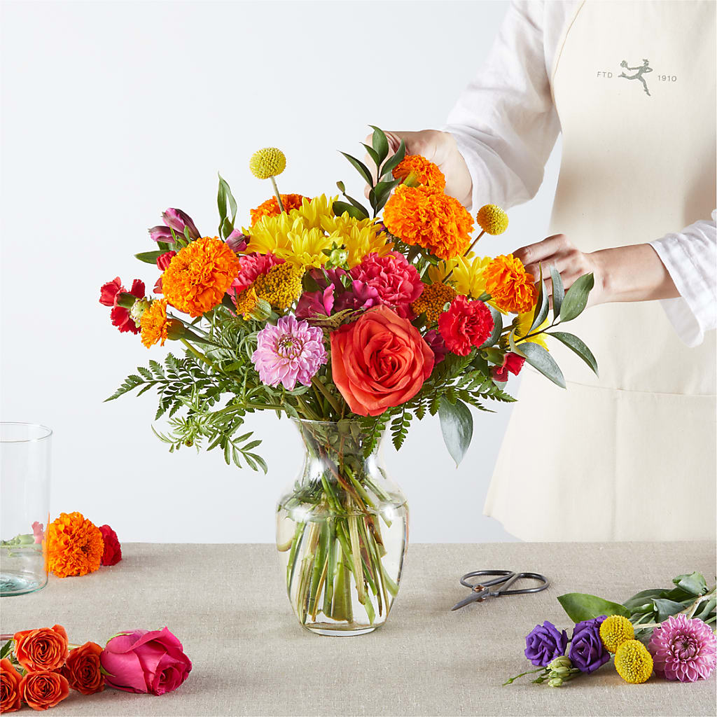 Feast of Color – A Florist Original –  Bittner-long Floral And Greenhouse, Somerset PA