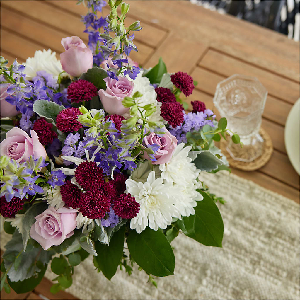Violet Frost Bouquet –  Bittner-long Floral And Greenhouse, Somerset PA