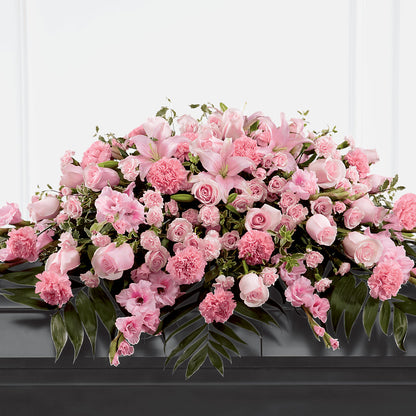 Garden of Comfort Casket Spray (Standard) –  Bittner-long Floral And Greenhouse, Somerset PA