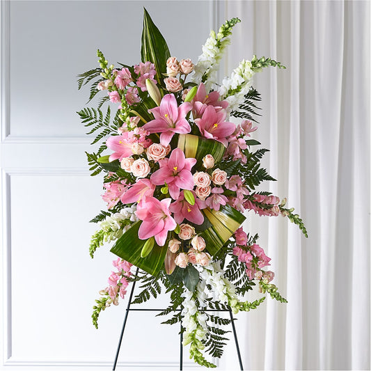 Elegant Embrace Standing Spray –  Bittner-long Floral And Greenhouse, Somerset PA