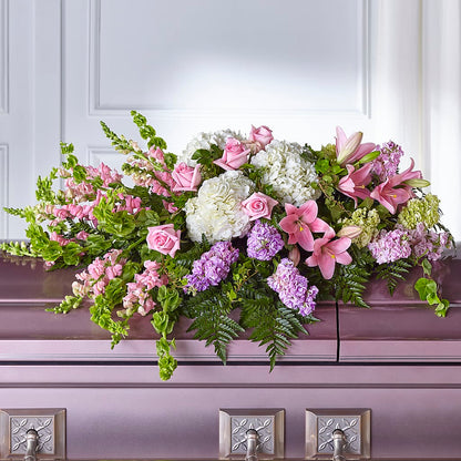 Life's Gratitude Casket Spray –  Bittner-long Floral And Greenhouse, Somerset PA