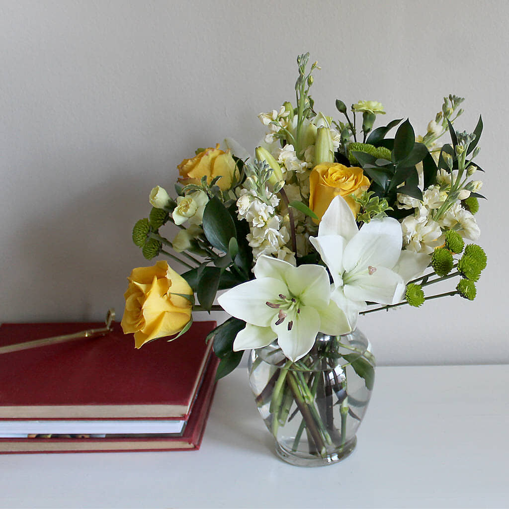 Hope & Serenity Bouquet –  Bittner-long Floral And Greenhouse, Somerset PA