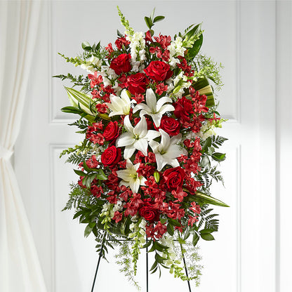 Everlasting Memory Standing Spray –  Bittner-long Floral And Greenhouse, Somerset PA