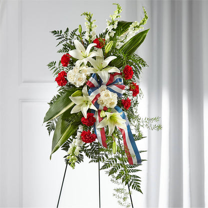 Stars of Life Standing Spray –  Bittner-long Floral And Greenhouse, Somerset PA