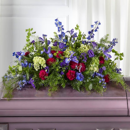 Always Treasured Casket Spray –  Bittner-long Floral And Greenhouse, Somerset PA