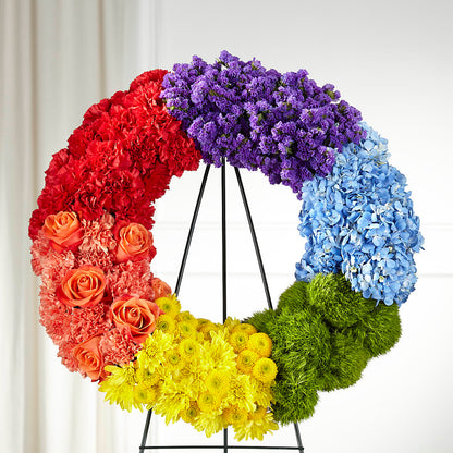 Circle of Love Wreath –  Bittner-long Floral And Greenhouse, Somerset PA