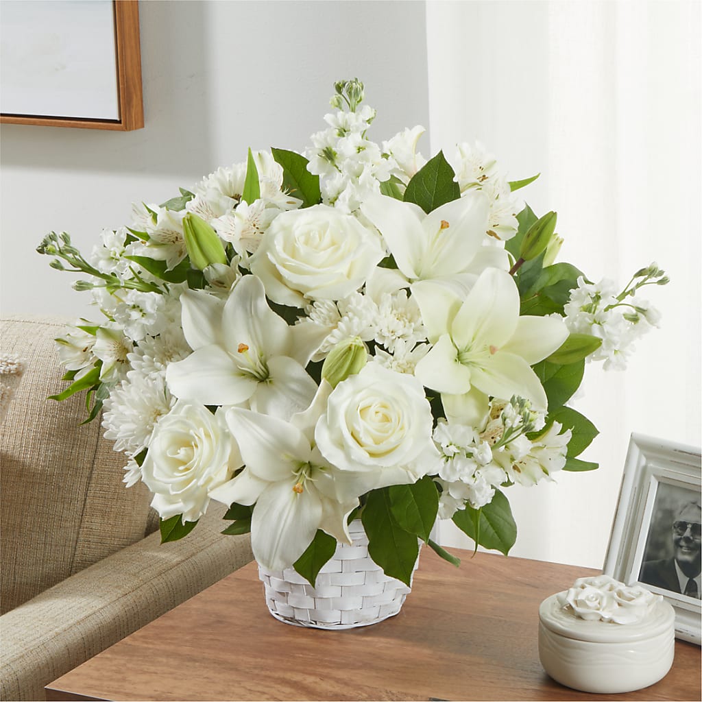 Peaceful Reflections Arrangement –  Bittner-long Floral And Greenhouse, Somerset PA