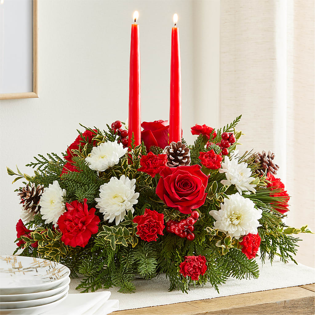 Holiday Soiree Centerpiece –  Bittner-long Floral And Greenhouse, Somerset PA