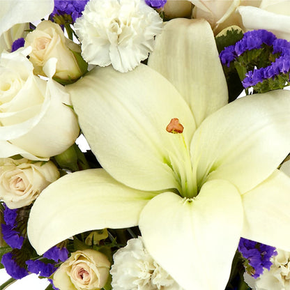 Sapphire Rush Bouquet –  Bittner-long Floral And Greenhouse, Somerset PA