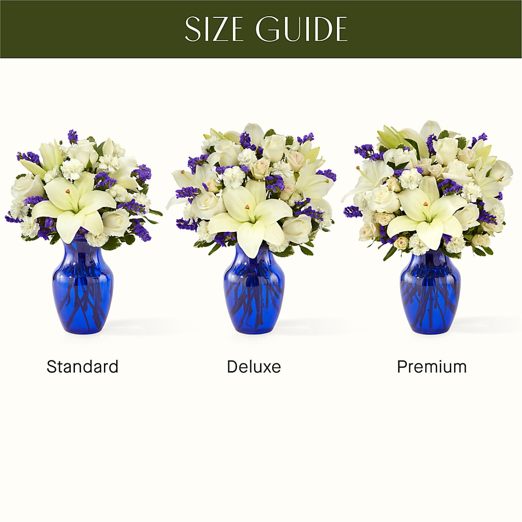 Sapphire Rush Bouquet –  Bittner-long Floral And Greenhouse, Somerset PA