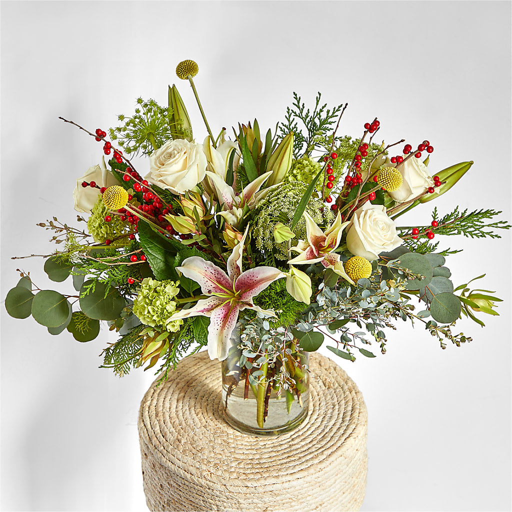 Berry & Bright Bouquet –  Bittner-long Floral And Greenhouse, Somerset PA