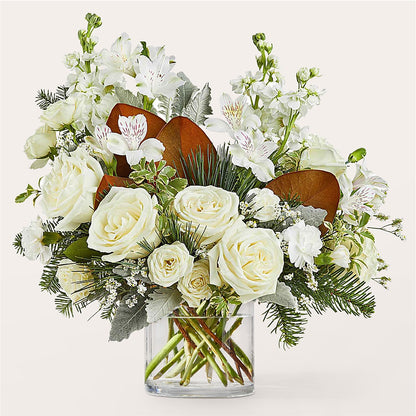 Fresh Snowfall Bouquet –  Bittner-long Floral And Greenhouse, Somerset PA