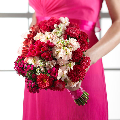 Pink Effervescence Bouquet –  Bittner-long Floral And Greenhouse, Somerset PA