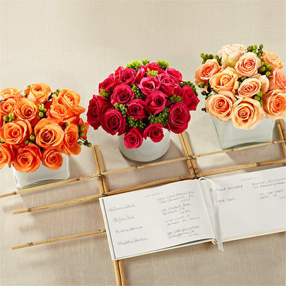 Dawn Rose Centerpiece –  Bittner-long Floral And Greenhouse, Somerset PA